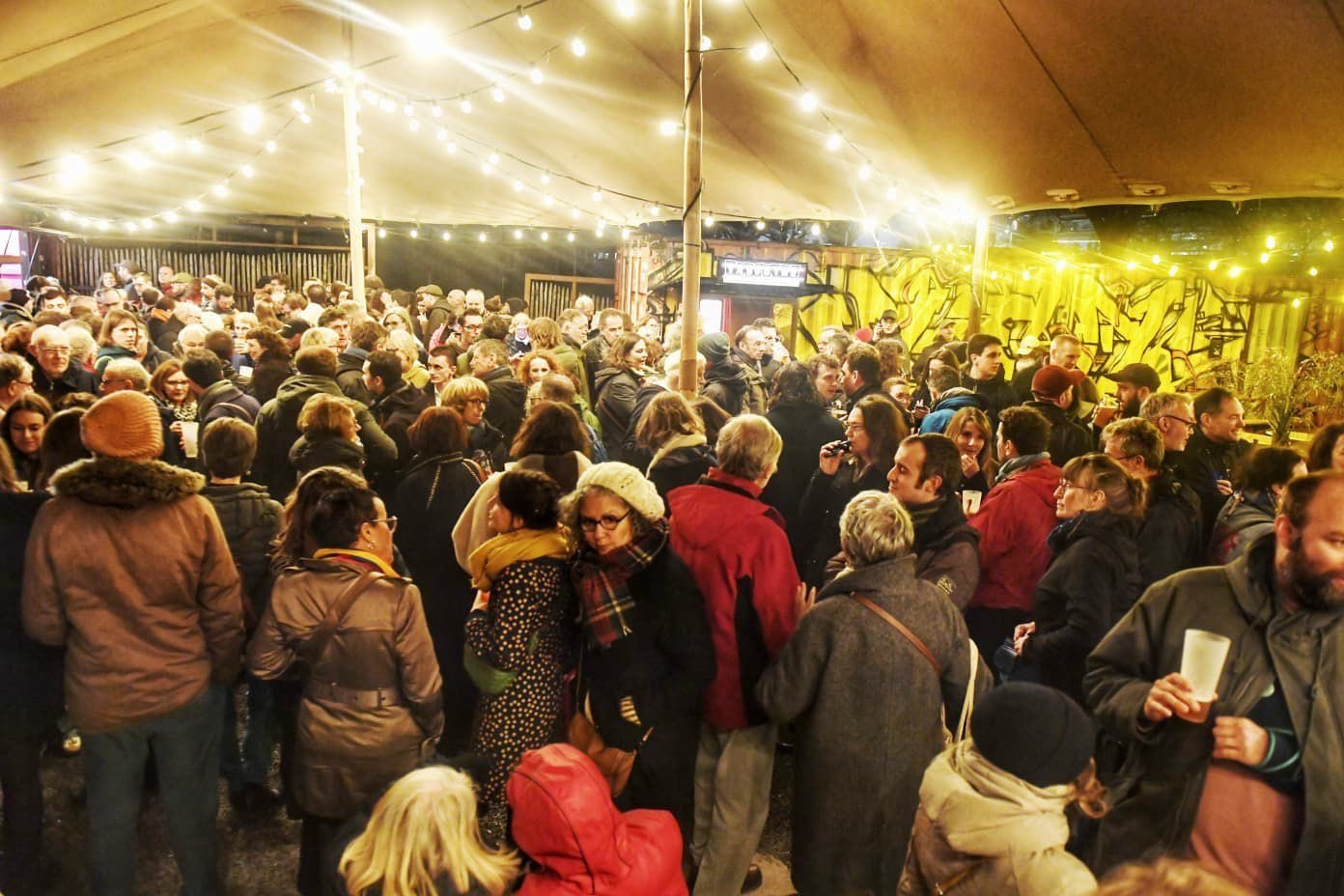 Photo des la fête pour la culture organisée au Macadam à Nantes