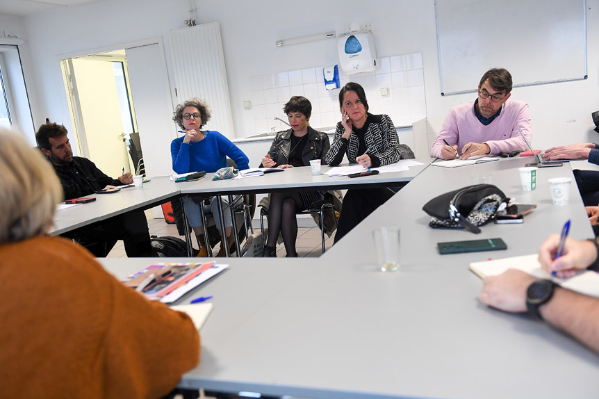 Photo de scéance de travail